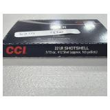 20 RDS CCI .22 LR SHOT SHELLS 31 GR