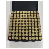 100 RDS 9MM LUGER AMMO IN CASE-GARD BOX