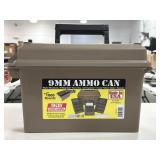 CASE-GARD 9MM AMMO CAN HOLDS 700 ROUNDS AMMO