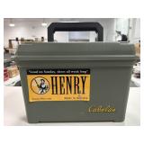 CABELA'S PLASTIC DRY BOX W/ SMALLER FIOCCHI PLASTC