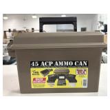 CASE-GARD 45 ACP AMMO CAN HOLDS 700 ROUNDS AMMO
