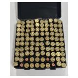 100 RDS 9MM LUGER AMMO IN CASE-GARD BOX