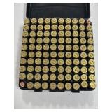 100 RDS 9MM LUGER AMMO IN CASE-GARD BOX