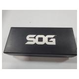SOG ZOOM MINI BLACK FOLDING POCKET KNIFE