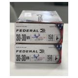 40 RDS FEDERAL 30-30 WIN AMMO 150 GR - SOFT POINT