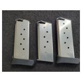 (3) SIG SAUER 9 MM PARABELLUM MAGAZINES