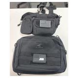 EXOS-GEAR BLACK RANGE BAG & FANNY PACK