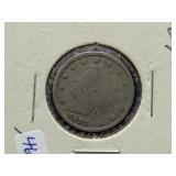 1907 LIBERTY 'V' NICKEL