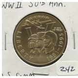 WWII 50TH ANN. COMM 1994 WORLD CUP COMM. HALF