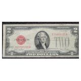 SERIES 1928-G RED SEAL $2