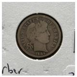 1904 BARBER DIME