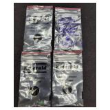 (4) LOOSE GEMSTONES: (3) 1 CARAT EMERALDS AND (1)