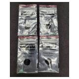 (4) 1 CARAT EMERALD LOOSE EMERALD GEMSTONES -