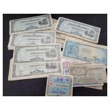 75+ PIECES OF JAPANESE WWII INVASION CURRENCY,