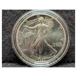 1990 SILVER EAGLE W/ BOX
