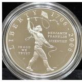 2006 BENJAMIN FRANKLIN 'SCIENTIST' PF SILVER