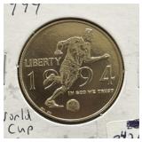 1994 WORLD CUP COMMEMORATIVE HALF DOLLAR