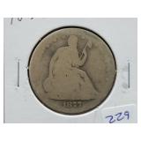 1877-S SEATED LIBERTY HALF DOLLAR