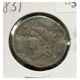 1831 LARGE CENT