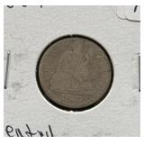 1887 SEATED LIBERTY DIME