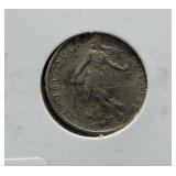 1971 FRENCH HALF FRANC