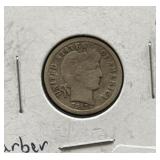 1913 BARBER DIME