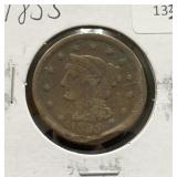 1855 LARGE CENT