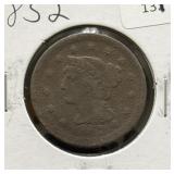 1852 LARGE CENT