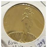BIRTH OF VENUS MEDAL