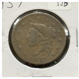 1837 LARGE CENT