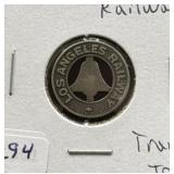 VINTAGE LOS ANGELES TRANSIT TOKEN