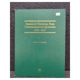 NAT'L PARK QUARTER BOOK - NOT COMPLETE -