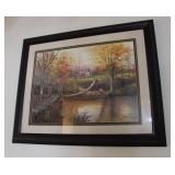 Robert A. Tino Signed Numbered 'Autumn Catch'