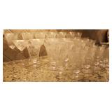 31pc. Vintage Tiffin Franciscan Glasses