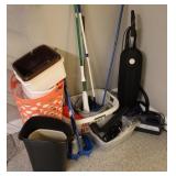 Vacuums, Mops, Dusters, Brooms, and Cleaning Bins