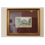 Jim Reed 2002 Forgotten Memories Print Signed