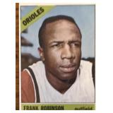 1966 Topps  card  featuring Frank Robinson