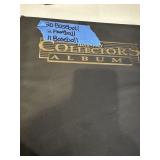 Binder of miscellaneous sports cards