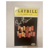 Playbill signed by Carol Burnett