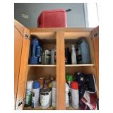 Contents of shelves