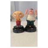 Plastic talking toys Stewie & Peter Griffin