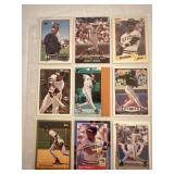 36 Barry Bonds baseball cards