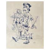 ï¿½The Sad Sacï¿½ drawing/cartoon by George Baker 1944