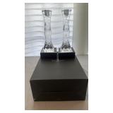 Crystal Candlesticks by Waterford