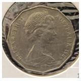 1984 AUSTRALIA 50 CENT COIN