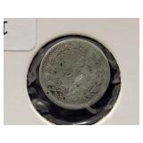 1850 NETHERLANDS 5 CENT COIN - 64% SILVER -