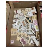 30 PAIRS CLIP ON EARRINGS