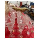 10 WINE GLASSES