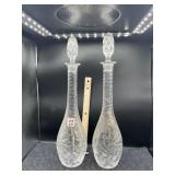 (2) WINE DECANTURS