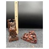 2 SMALL BUDDAHS